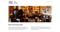 Desktop Screenshot of dsr-hotel-holding.de