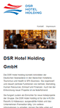 Mobile Screenshot of dsr-hotel-holding.de